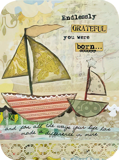 Life's Wonderful Ripples | Heartfelt Birthday Greeting Card