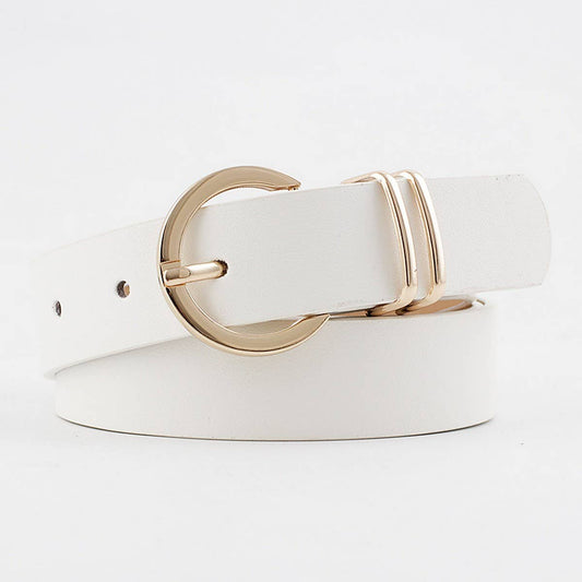 Elegant Gold Buckle Belt