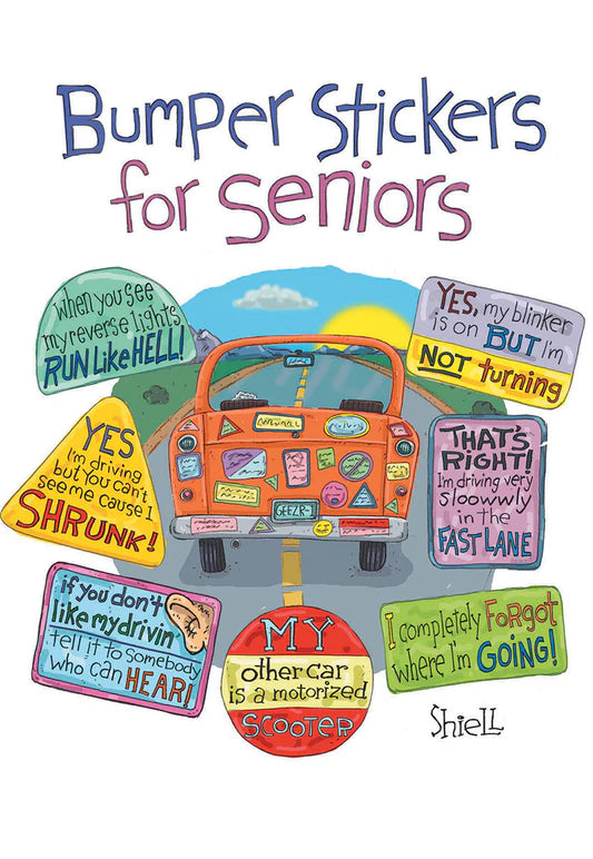 Bumper Stickers for Seniors Magnet