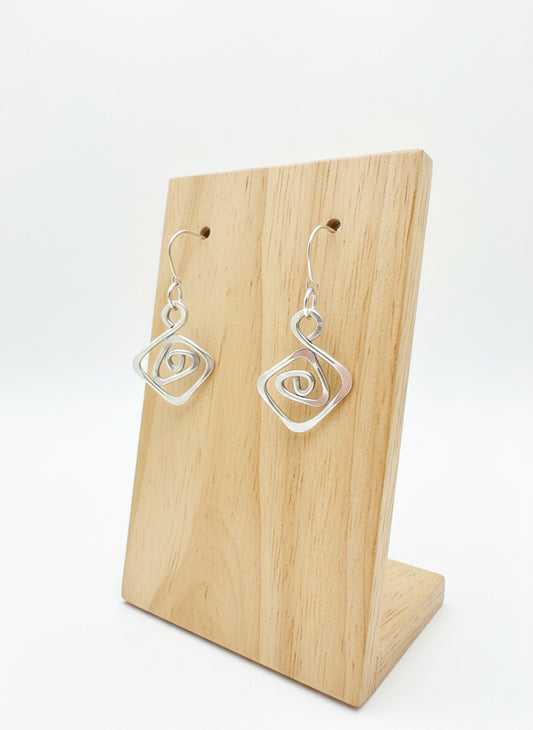 Crooked Diamond Earrings