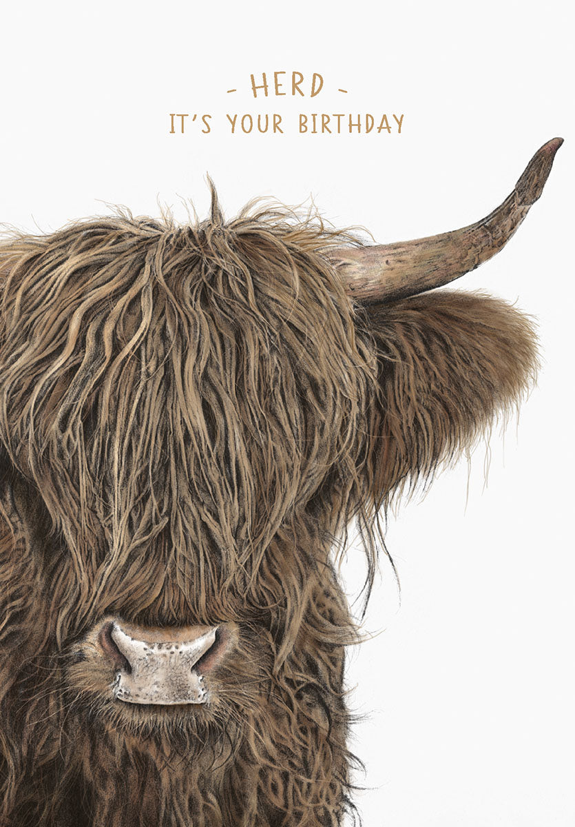 Herd It’s Your Birthday Card
