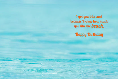 I Got You This Card Birthday Greeting Card