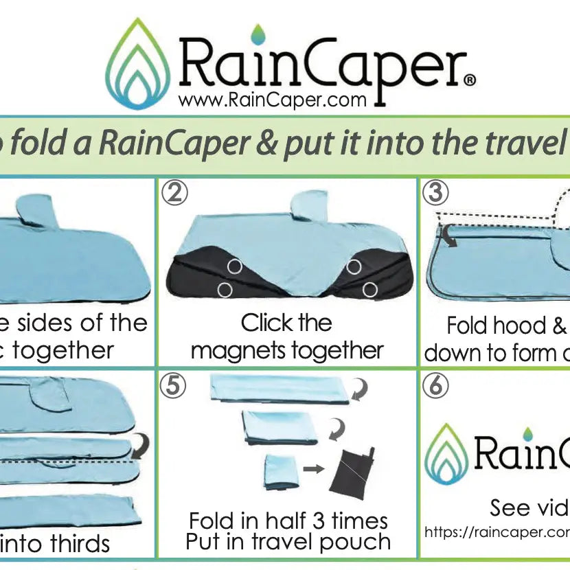 Tiffany Dragonfly (Multi) Reversible Rain Cape – Lightweight Hooded Wrap