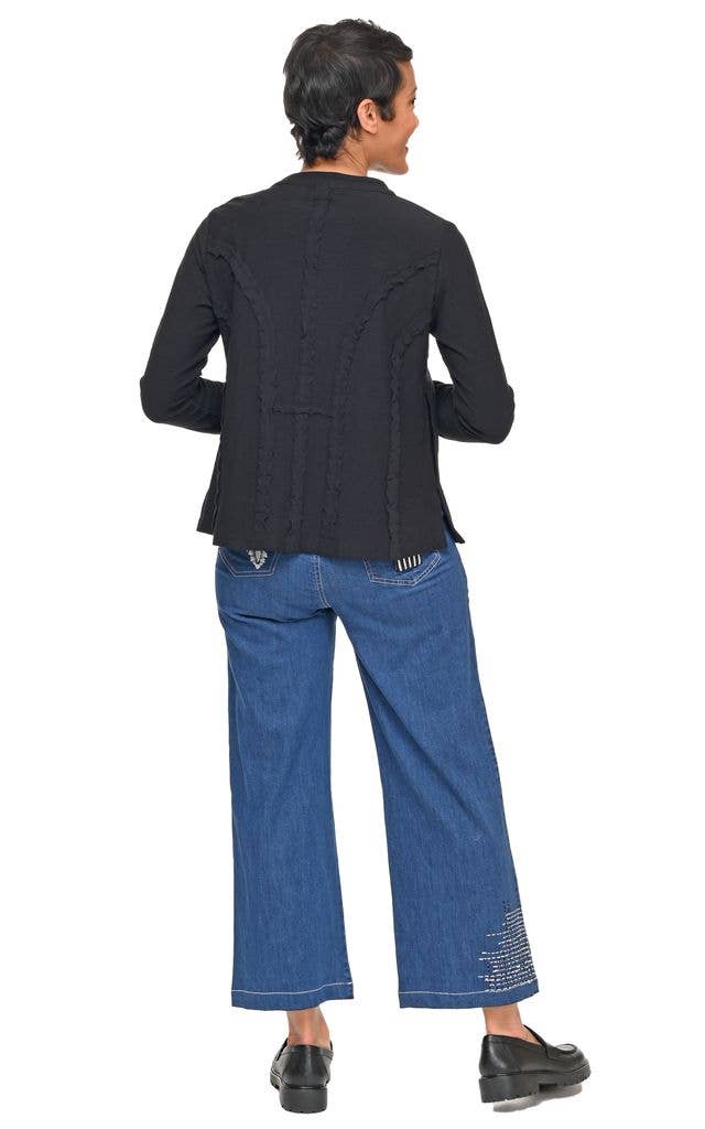 Wylie Denim Pant with Harvest Floral