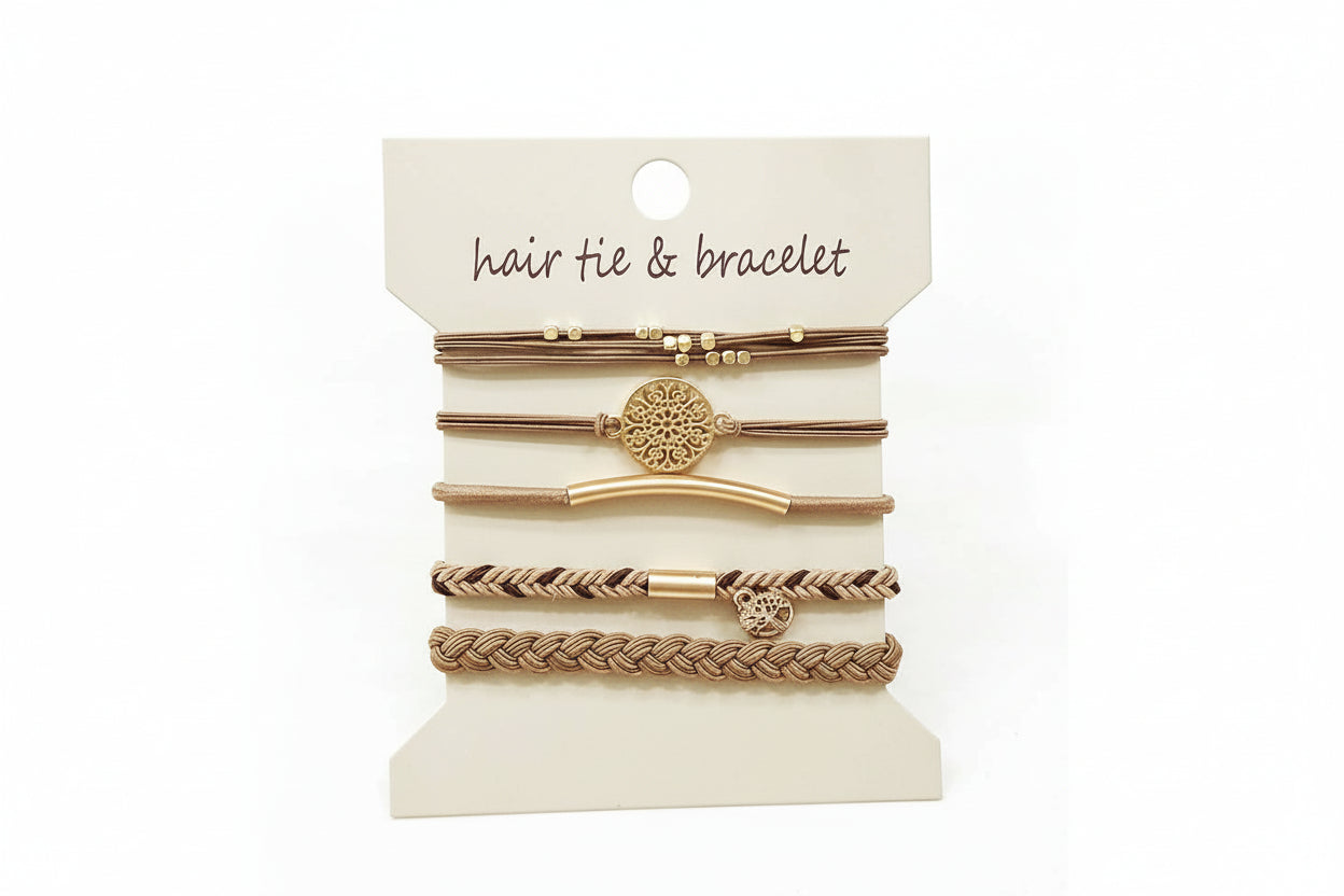 Boho Inspired Hair Tie Bracelets
