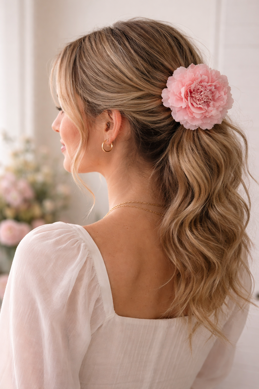 Soft Romance Bloom Hair Clip