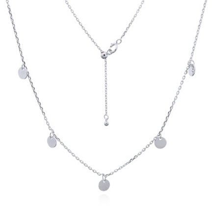 Circle Disk Necklace