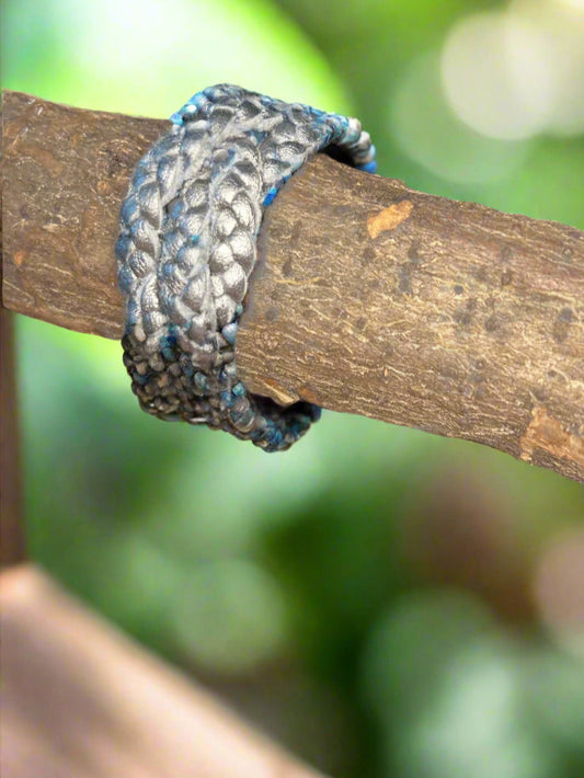 Mezza Luna Handmade Leather Bracelet