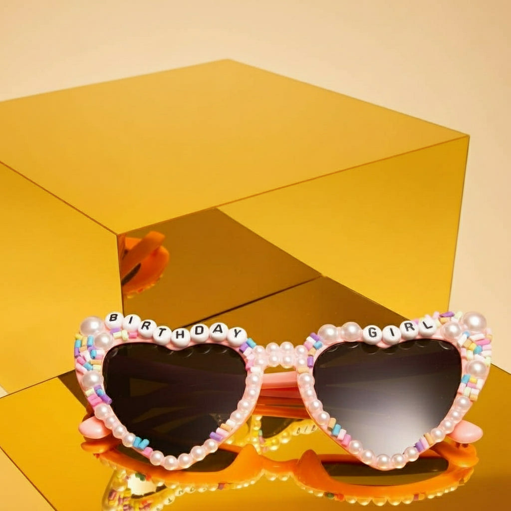 Birthday Girl Pearl Glam Sunglasses