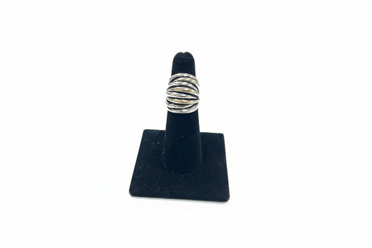 Multi-Band Textured Ring