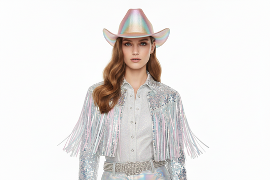 Fashion Sequin Glittering Cowboy Hat