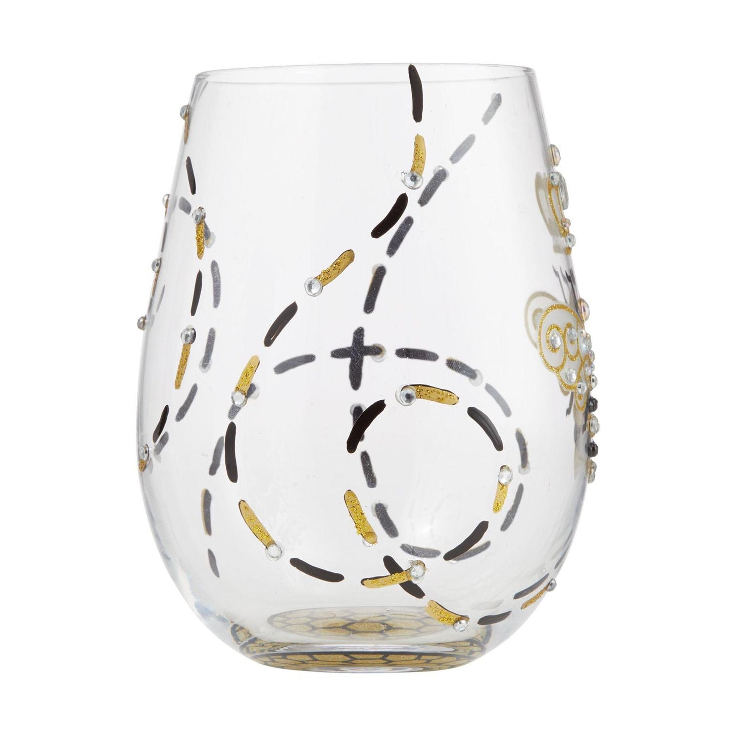 Queen Bee Lolita Wine Glass