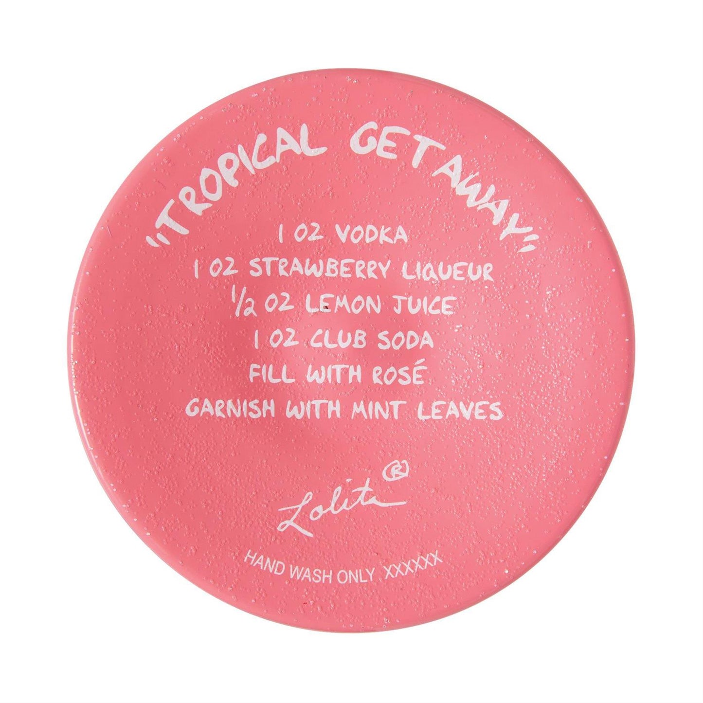 Tropical Getaway Lolita Wine Glass