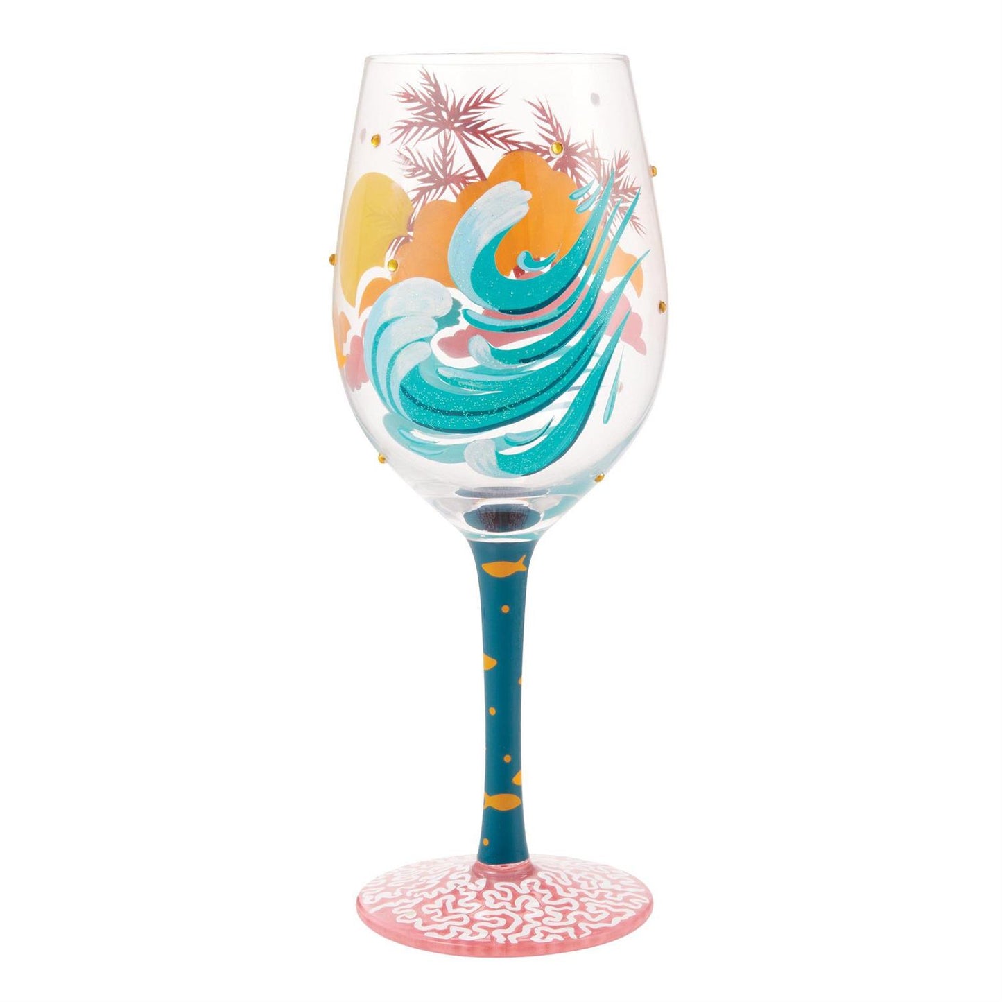 Tropical Getaway Lolita Wine Glass