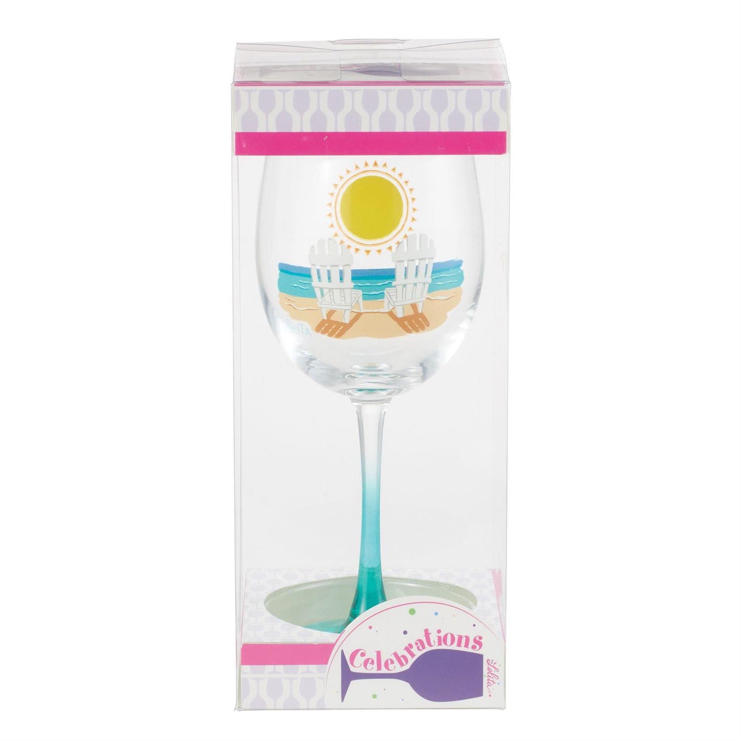 Sun On The Beach Lolita Wine Glass