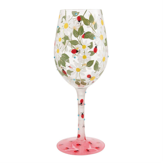 Ladybird Lolita Wine Glass