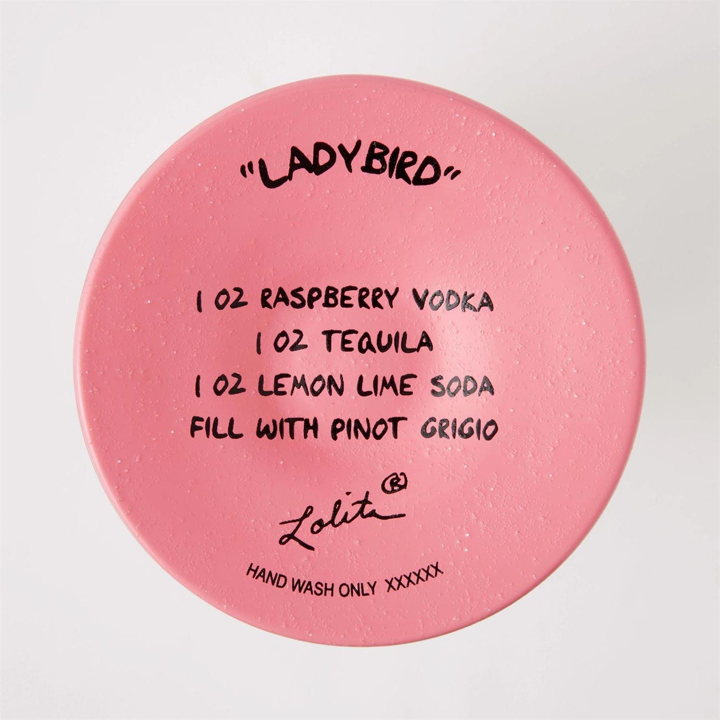 Ladybird Lolita Wine Glass