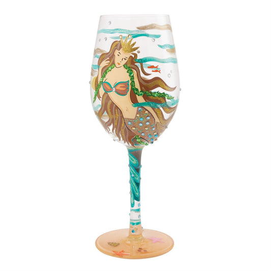 Mystical Mermaid Lolita Wine Glass