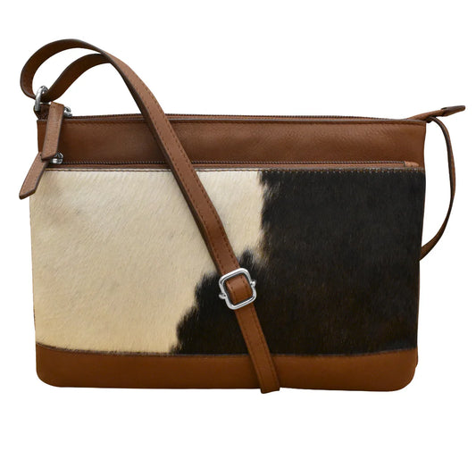 Double Zip Crossbody Bag