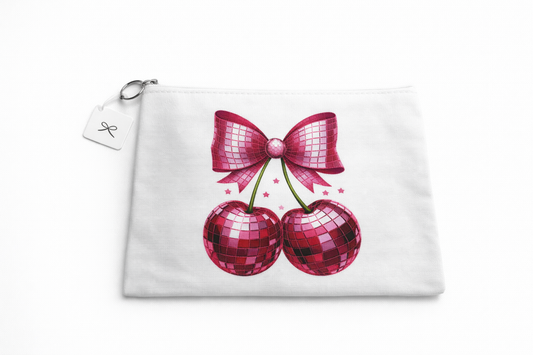 Cherry Design Printed Pouch (3 designs)