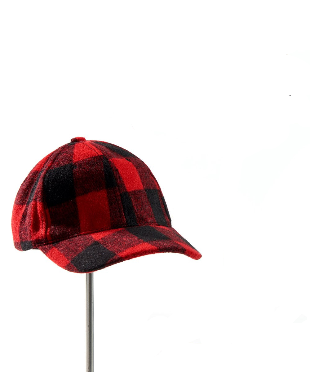 Plaid Wide Brim Baseball Hat