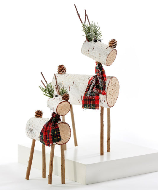 Reindeer Deco, Set of 2