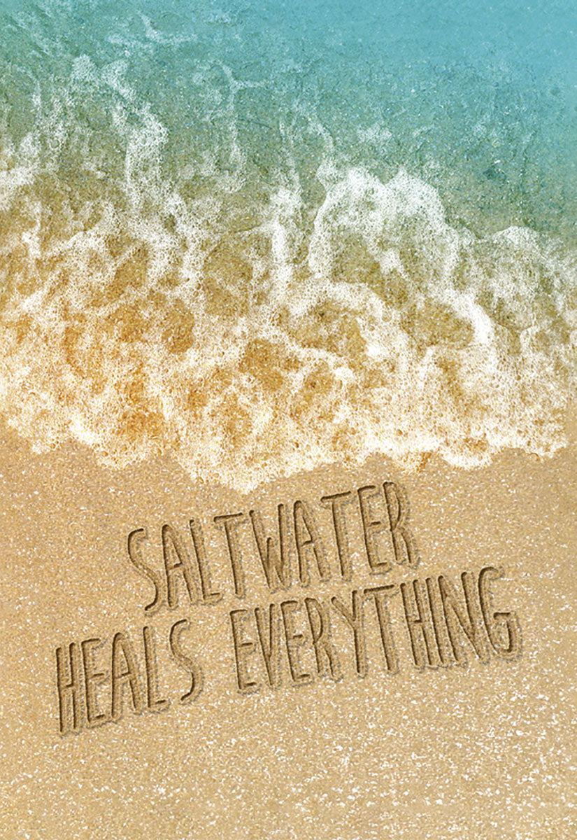 Saltwater Heals Everything | Magnet