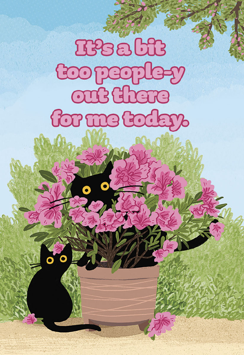 Too Peopley Today | Magnet