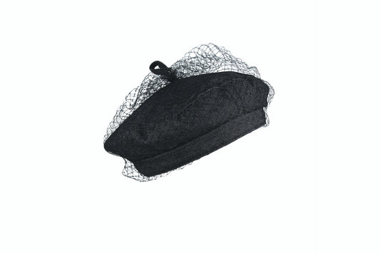 Denim Beret w/ Netting