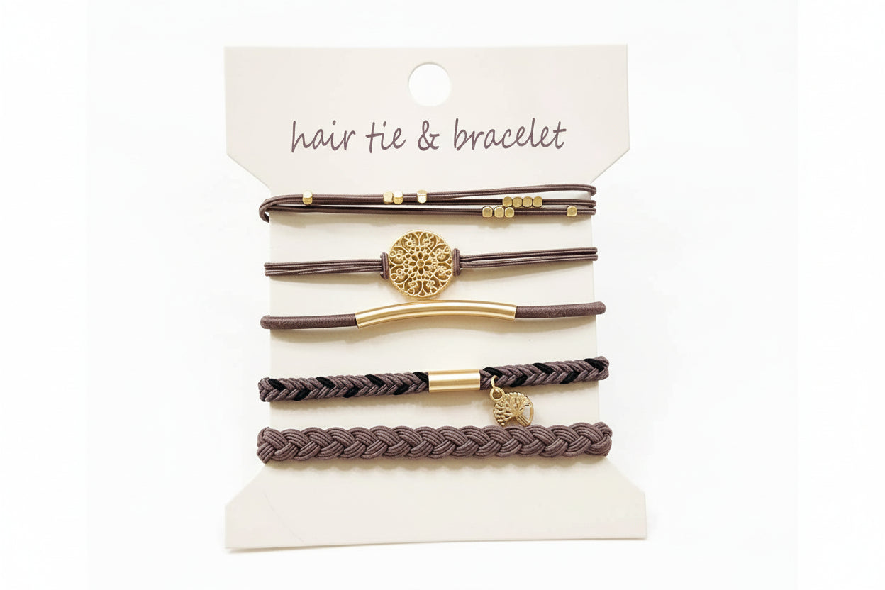 Boho Inspired Hair Tie Bracelets