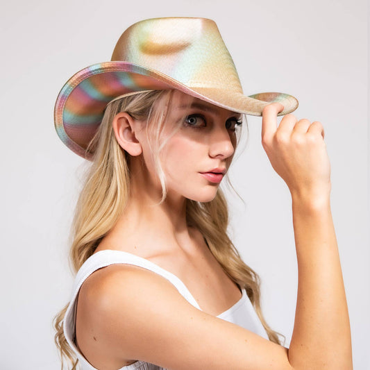 Fashion Sequin Glittering Cowboy Hat