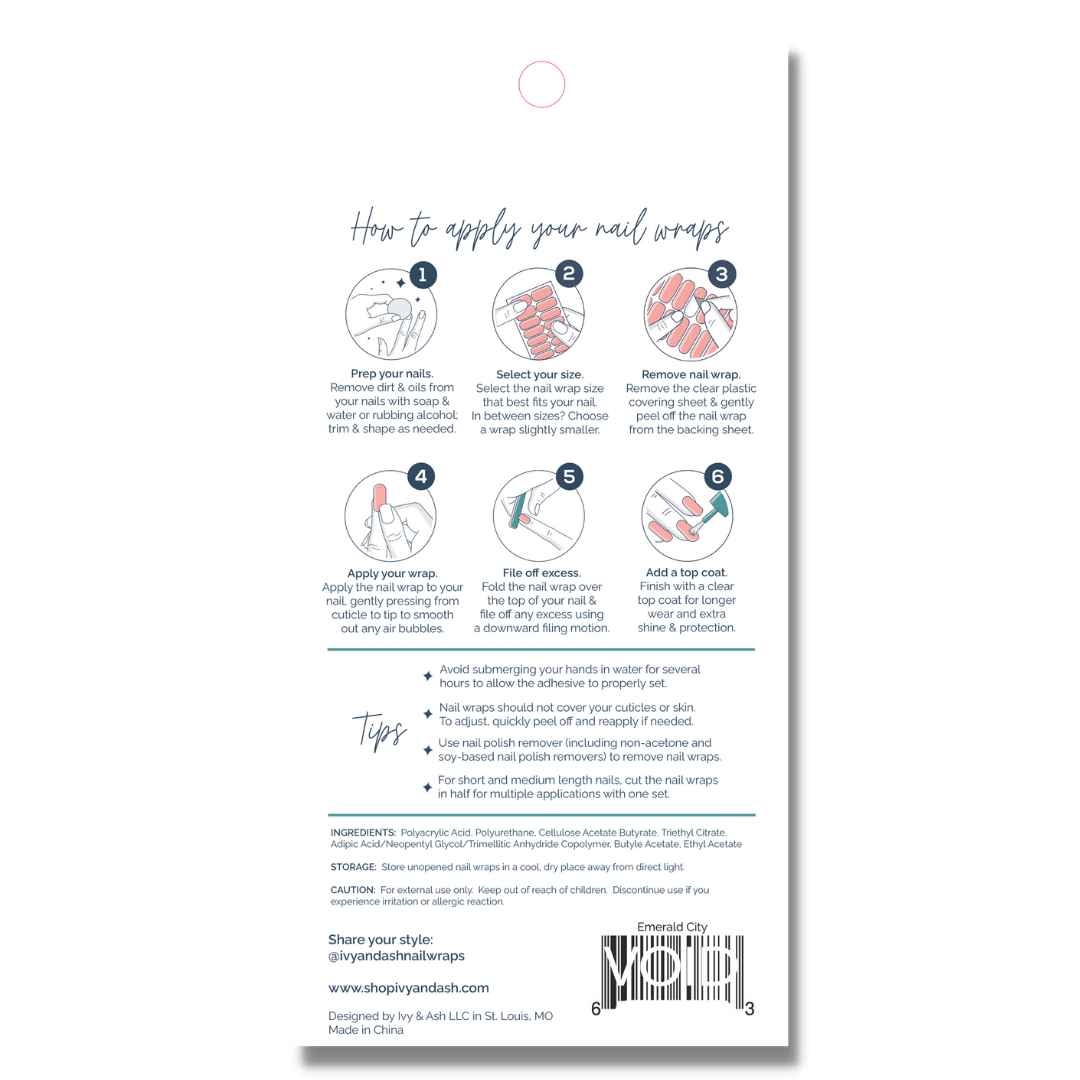 All Wrapped Up | Colorful Glitter Christmas Gifts Nail Wraps