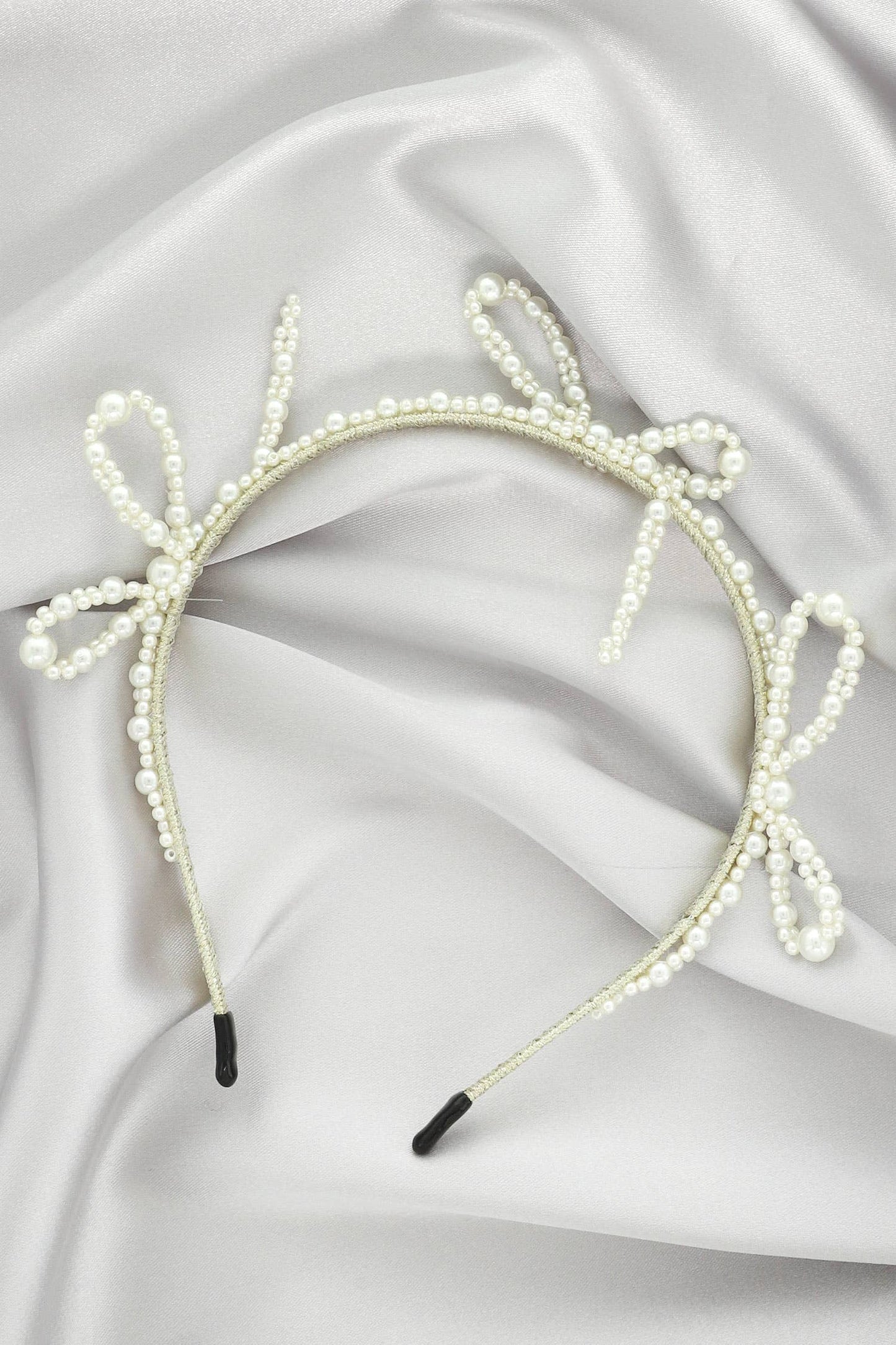 Pearl Whisper Bow Headband