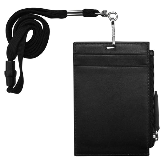 Vertical Zip I.D. Holder with Lanyard 7118