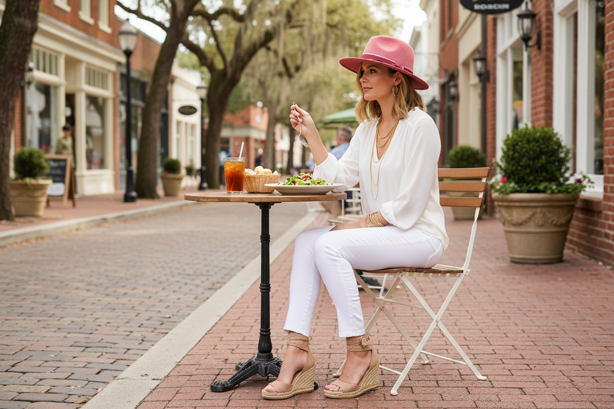 Coral Charm Fedora