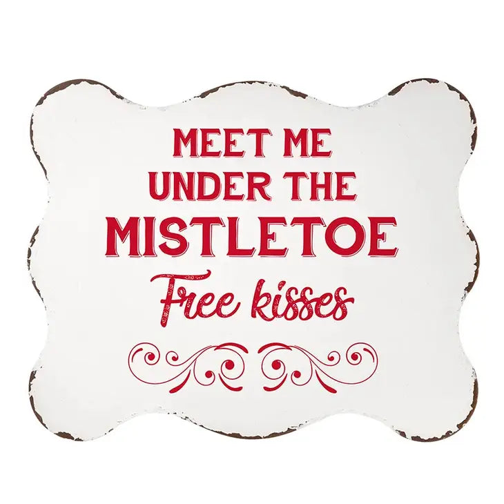 Meet Me Under the Mistletoe Sign