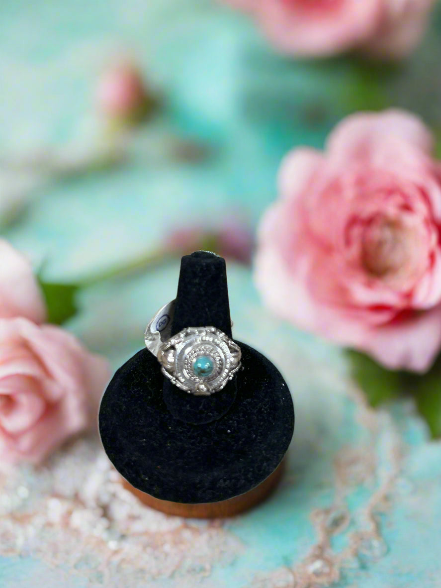 SS Turquoise Potion Ring