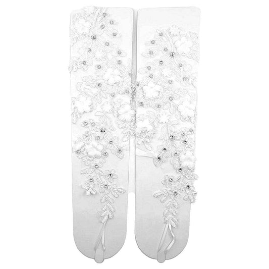 Bridal Mesh Gloves