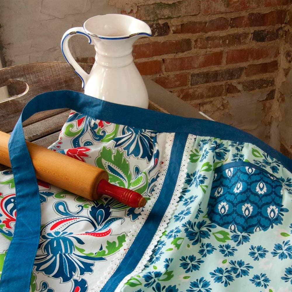 Nantucket Cotton Half Apron