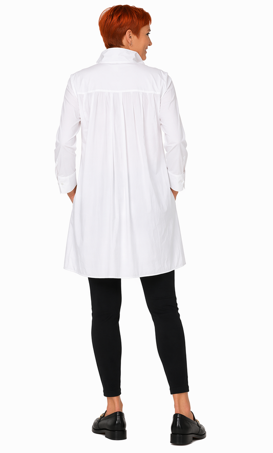 Latte Shirt in White