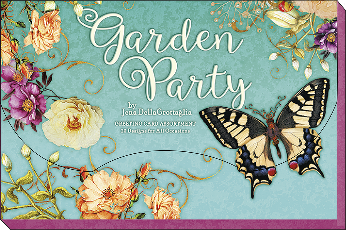 Jena DellaGrollaglia's Garden Party General Greeting Card Assortment | Lighthearted Greeting Card