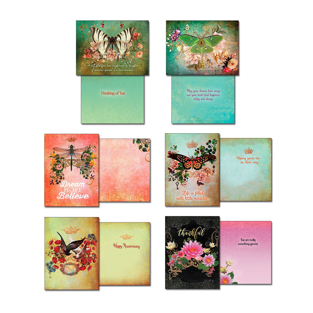 Jena DellaGrollaglia's Garden Party General Greeting Card Assortment | Lighthearted Greeting Card