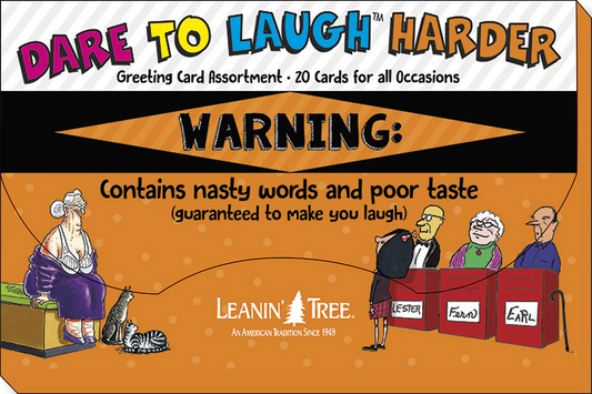 Dare To Laugh Harder Card Assortment