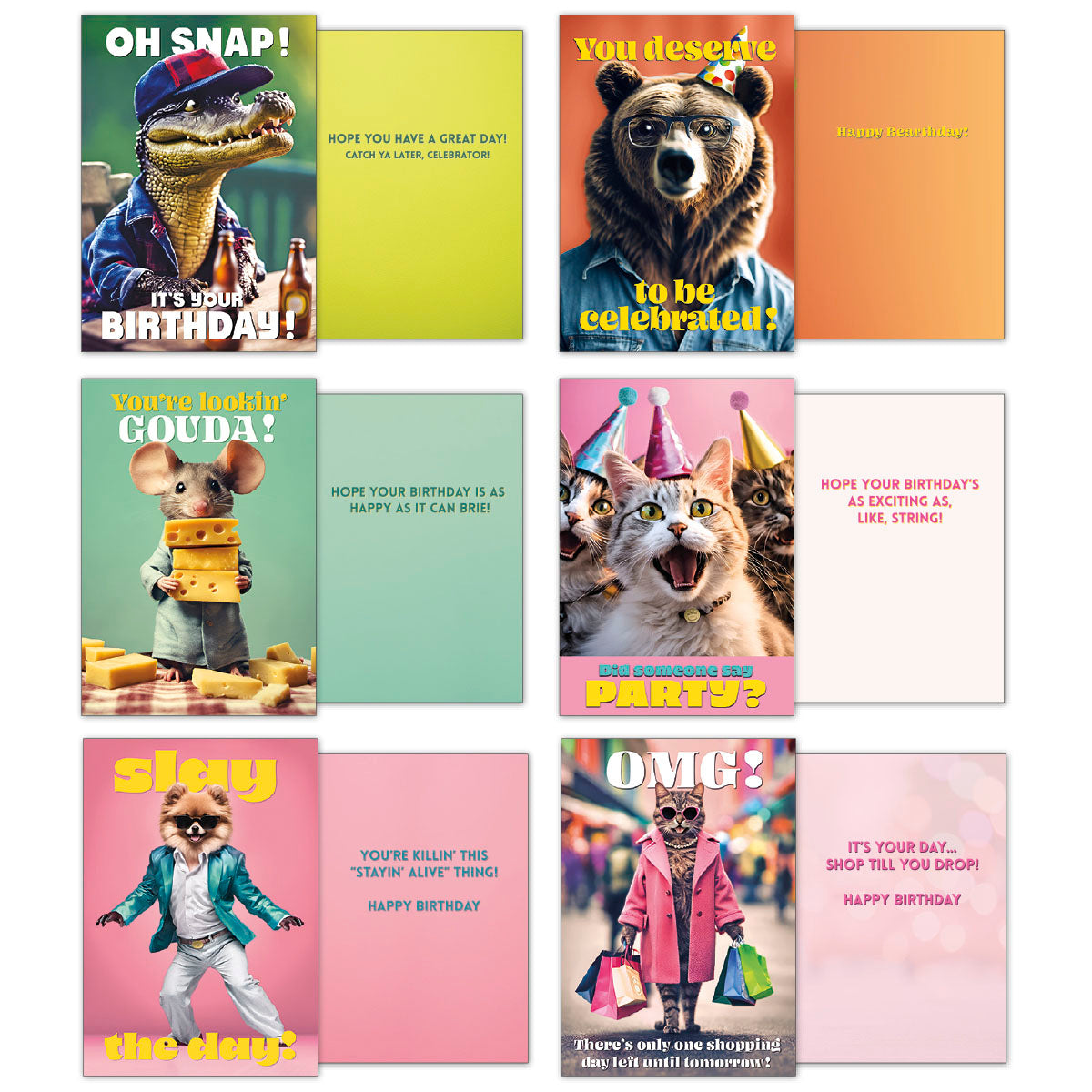 Wild Ones Greeting Card Assortment