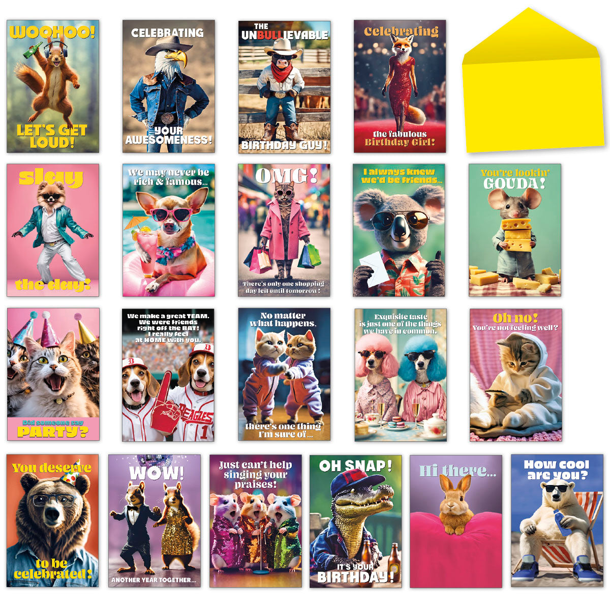 Wild Ones Greeting Card Assortment