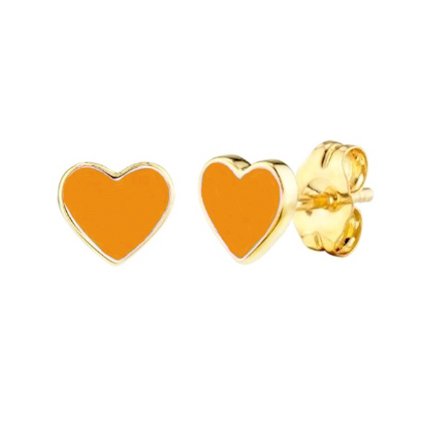 Heart Stud Earrings
