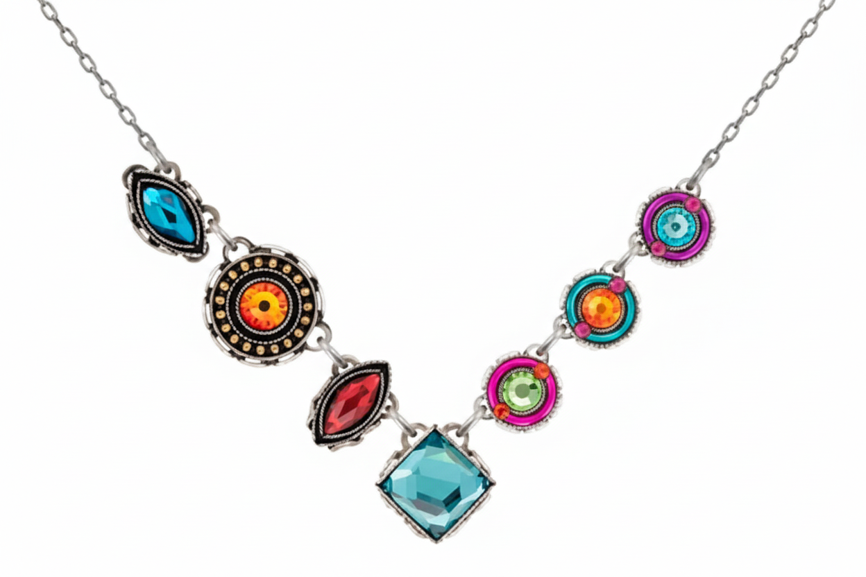 Architectural Skinny Necklace