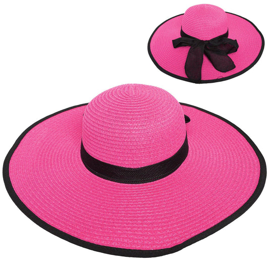 Pretty in Pink Glam Sun Hat