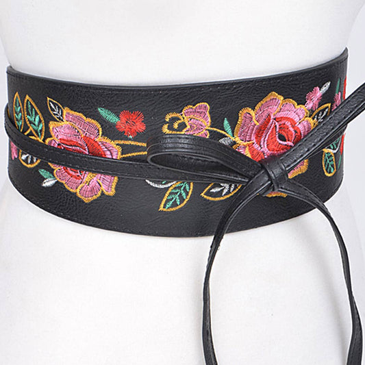 Floral Thick Belt