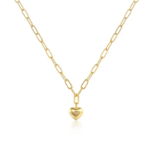 Gold Heart Necklace